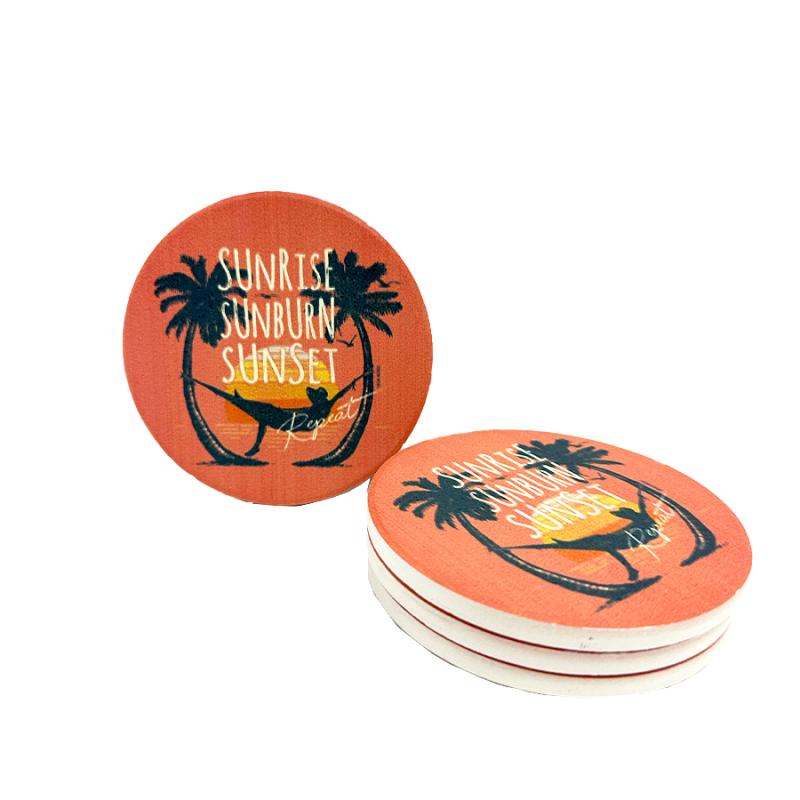 Sunset-4pc Coaster Set