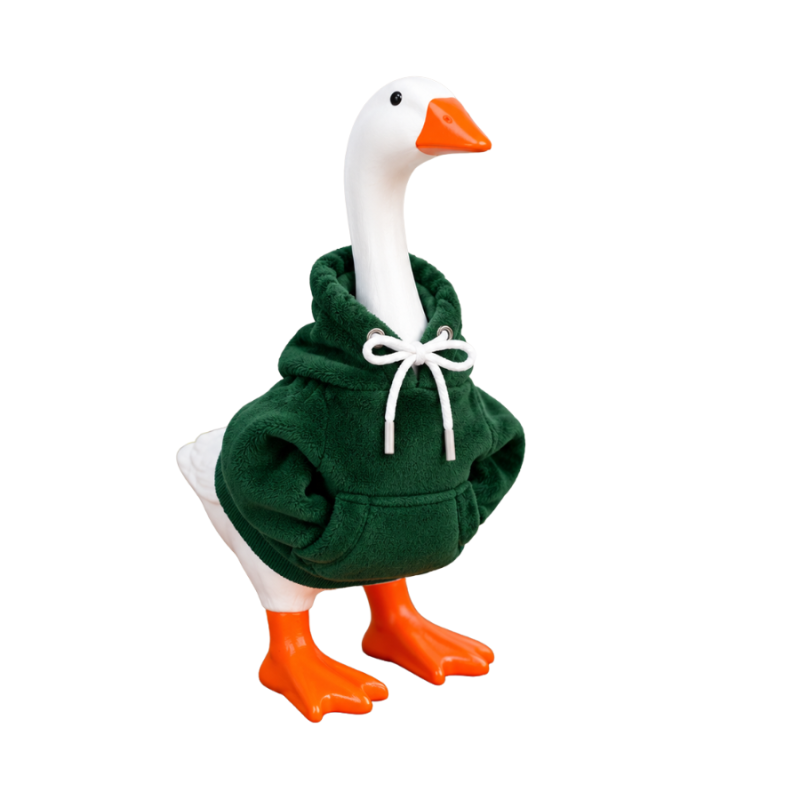 Gordy Goose Outfit - Green Hoodie