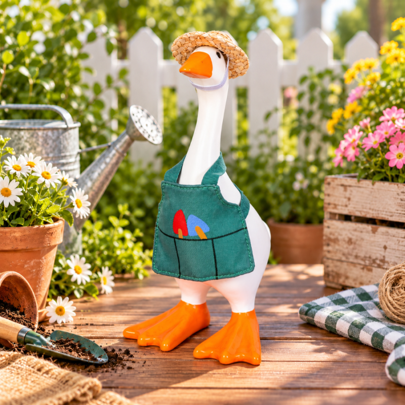 Gordy Goose Outfit - Gardener