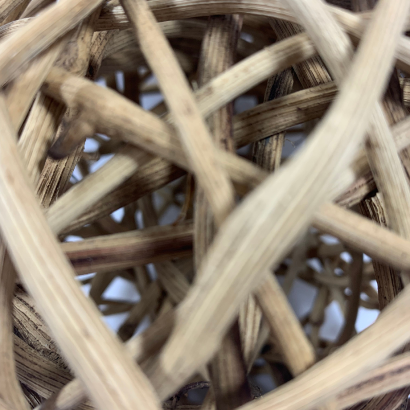 6" Wooden Topiary Ball