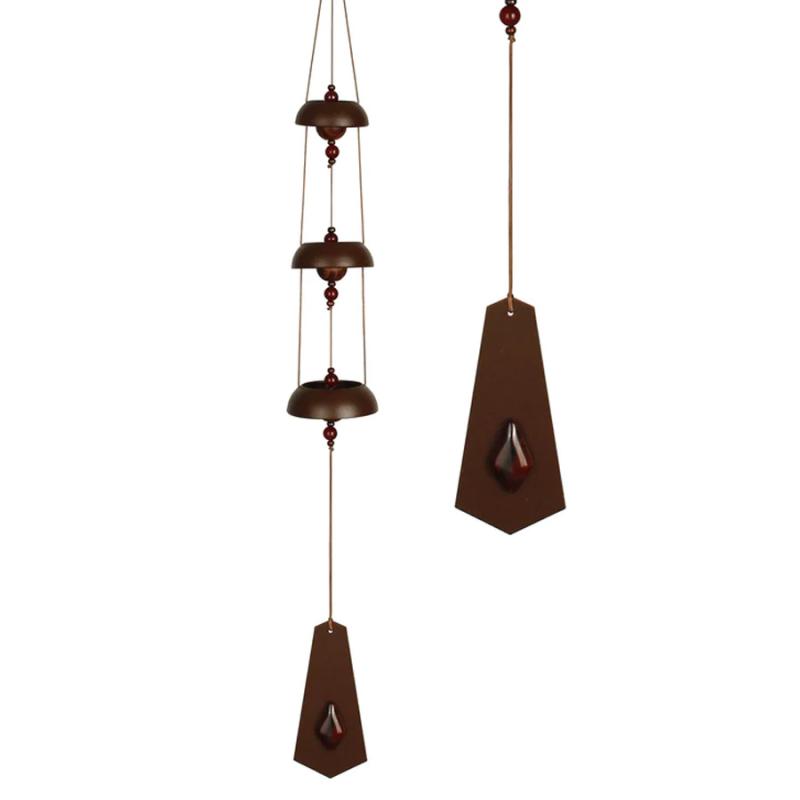 23" Temple Bells - Rustic Amber