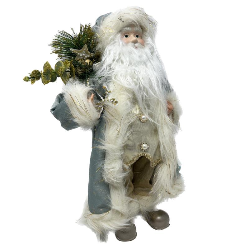 16.5" Fabric Santa By The Sea