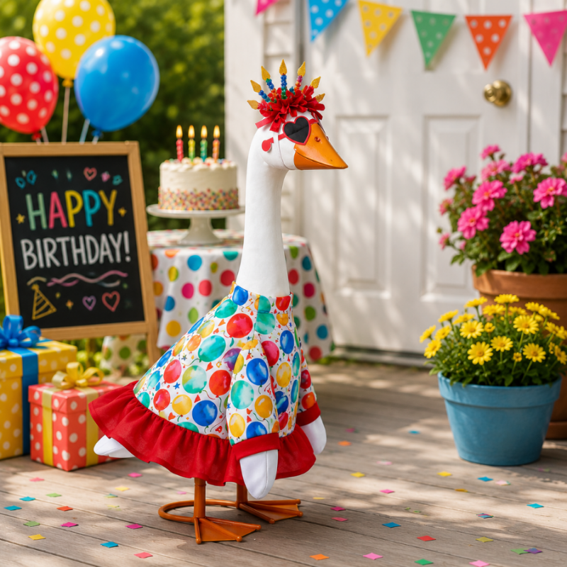 Porch Goose Outfit- Birthday Fashion