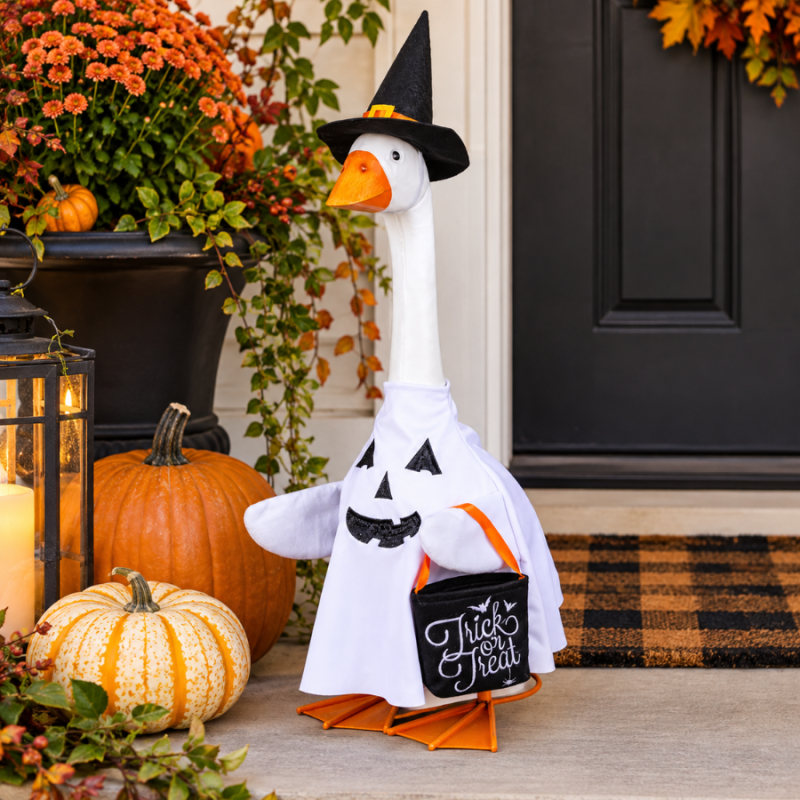 Porch Goose Outfit- Ghost
