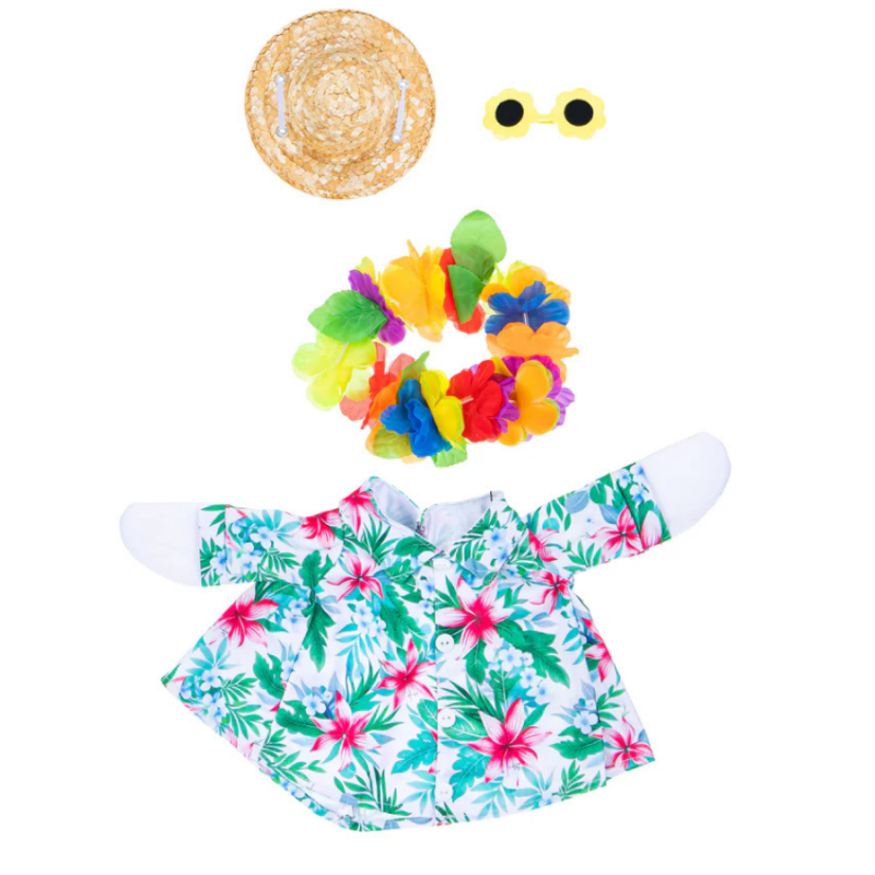 Porch Goose Outfit- Hawaiian Vacation