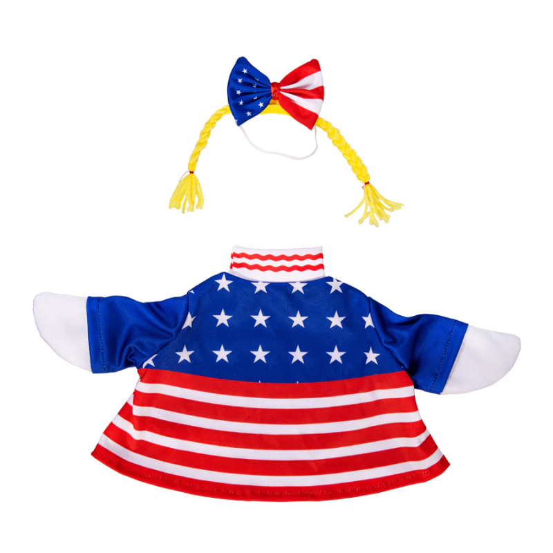 Porch Goose Outfit - Patriotic Dress