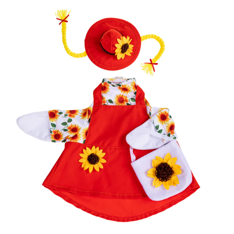 Porch Goose Outfit-Sunflower Dress