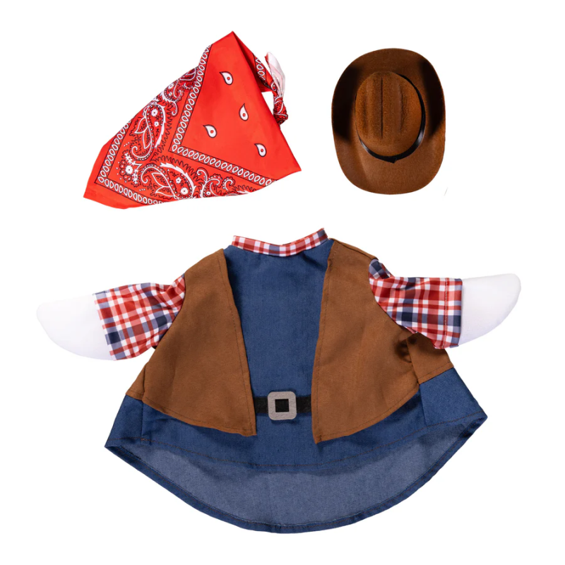 Porch Goose Outfit - Cowboy