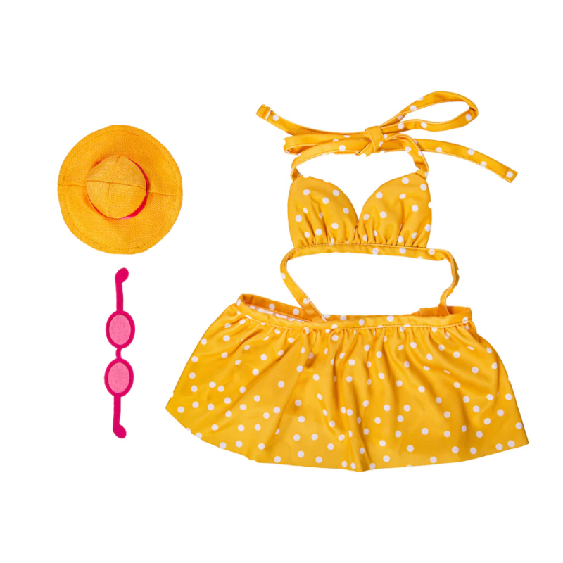 Porch Goose Outfit - Polka Dot Bikini