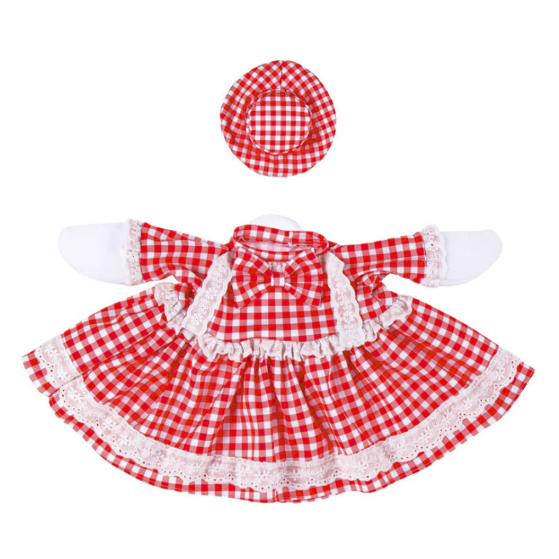 Porch Goose Outfit - Plaid Dress