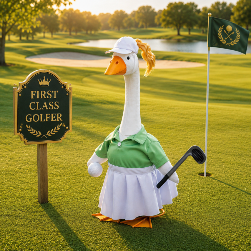 Porch Goose Outfit- Golfer