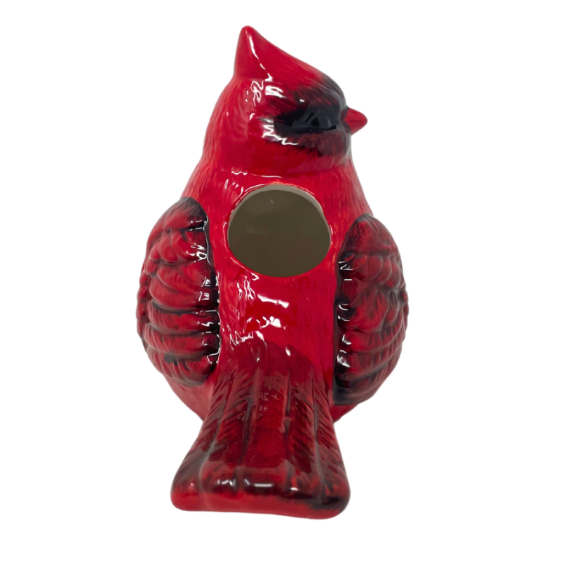 Ceramic Cardinal Vase