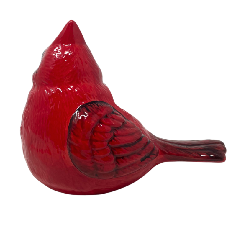 Ceramic Cardinal Vase