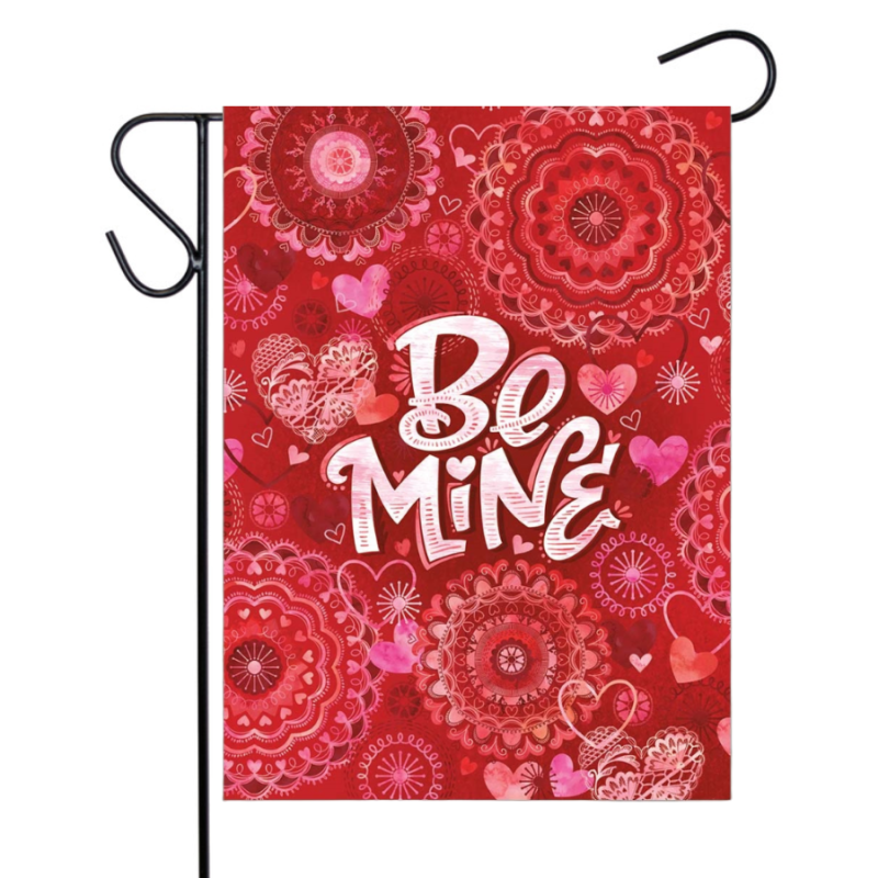 Be Mine Garden Flag
