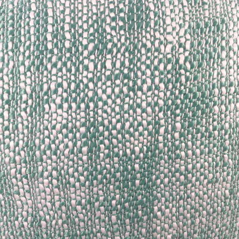 18" Woven Turquoise Outdoor Pillow