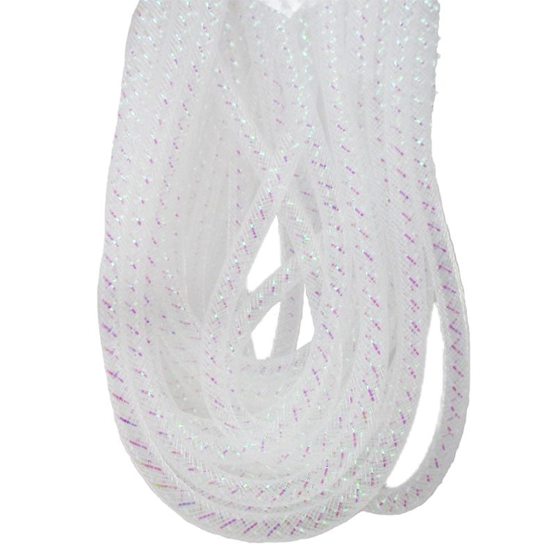 Mesh Tubing White