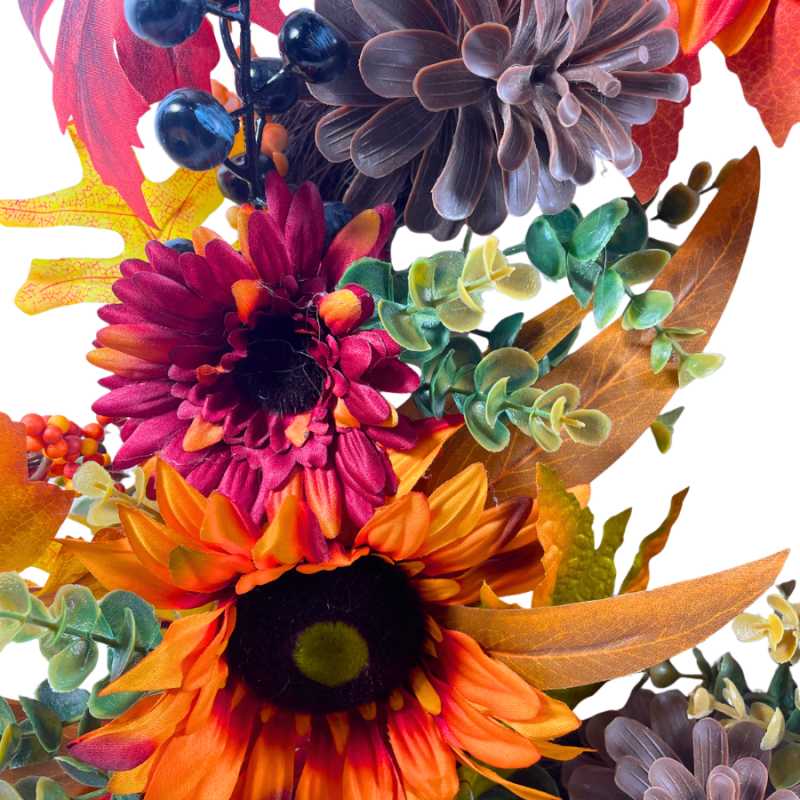 24" Fall Abundance Wreath