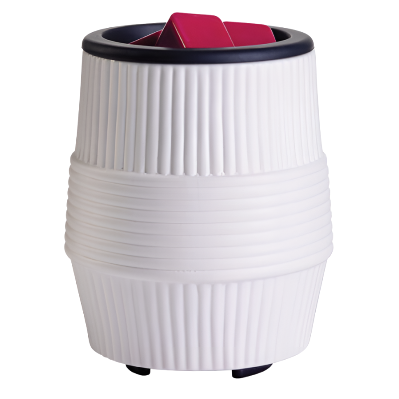 Flip Dish Wax Warmer- Porcelain Ridges
