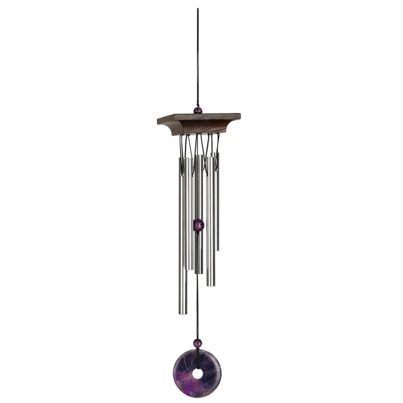 13" Amethyst Mini Windchime