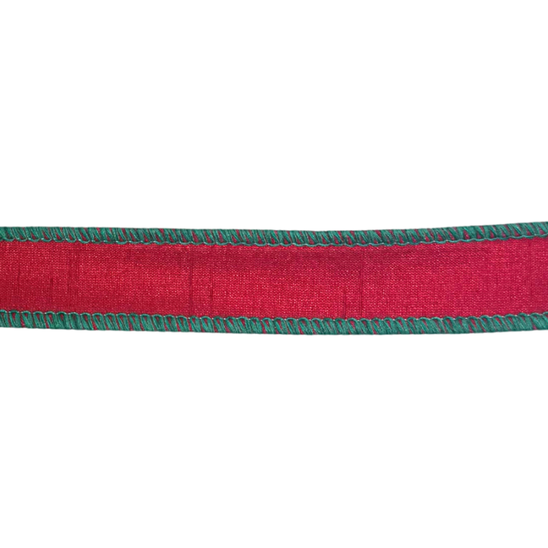 7/8" x10yd Dupioni Delight Designer Christmas Ribbon