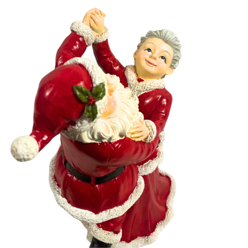 10" Dancing Mr. & Mrs. Clause