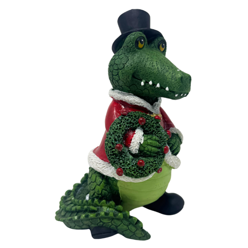6.5" Crocodile in Top Hat
