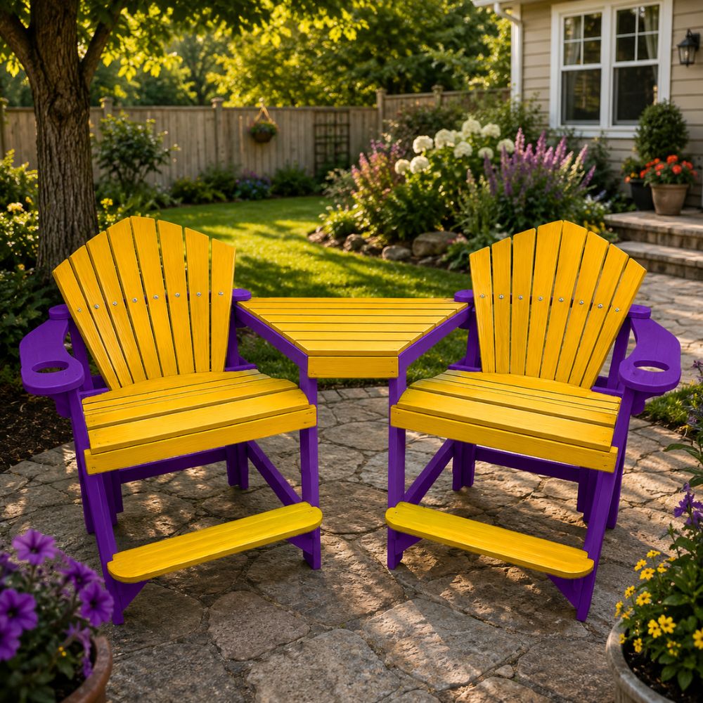 Purple and Marker Yellow Tete-A-Tete