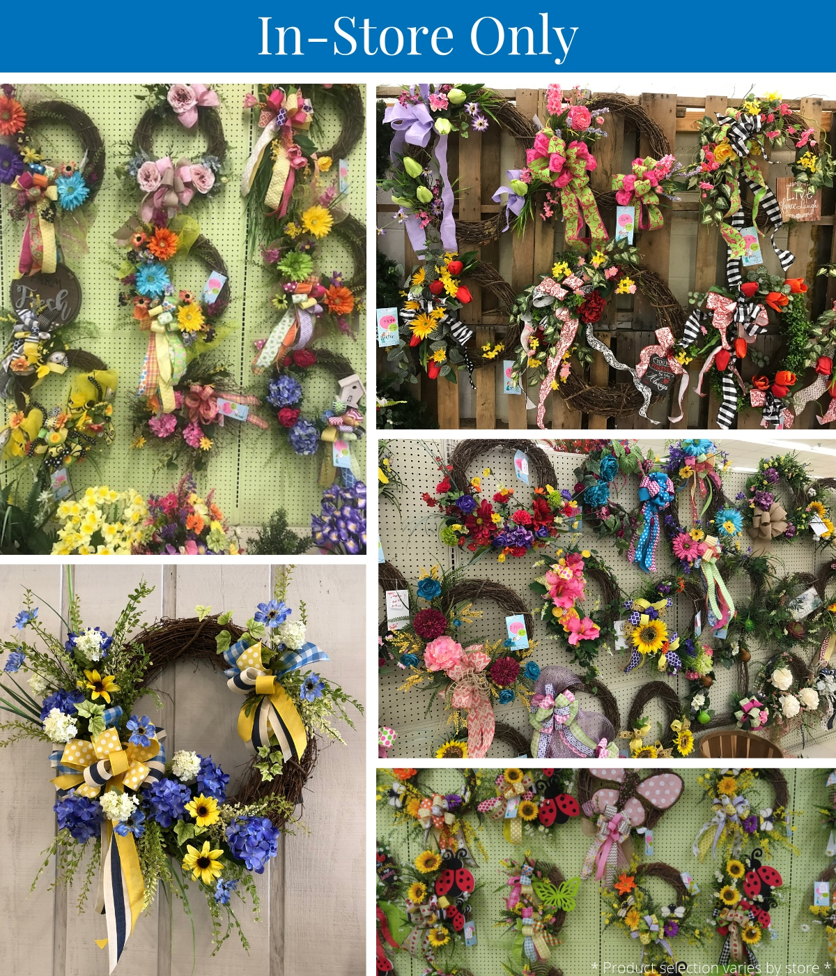 Carolina Pottery Decorative Wreaths
